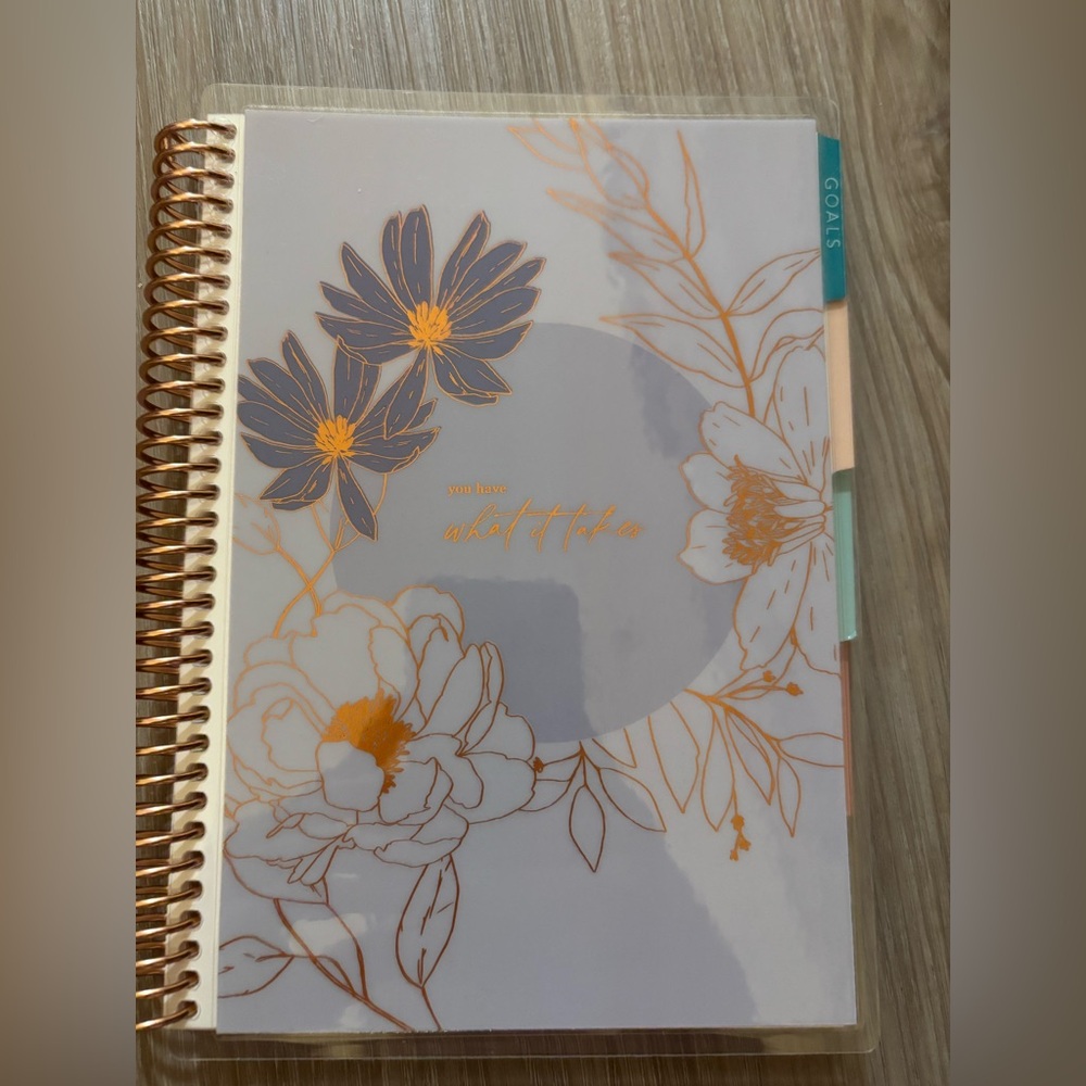 Erin Condren “Wellness Log” Notebook